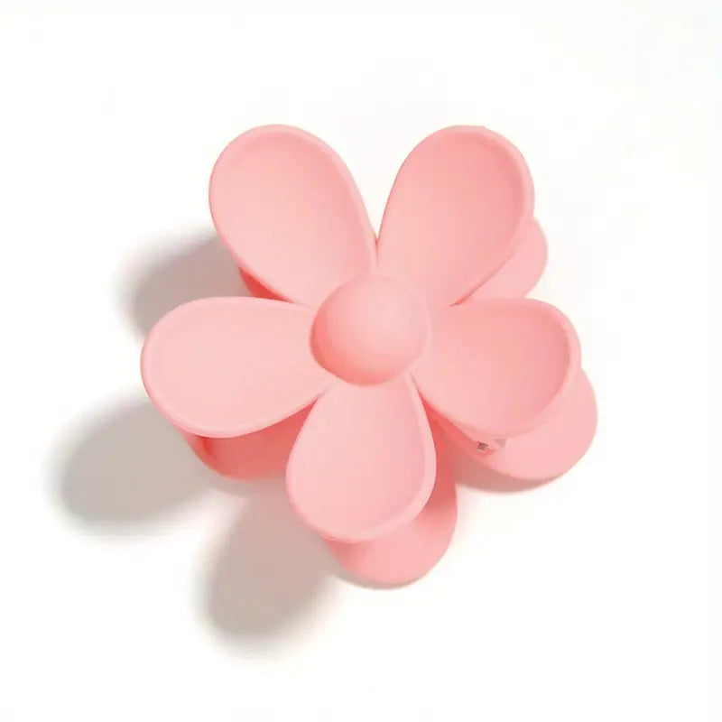 Hair Clip-Flower Hair Clip Lt Pink