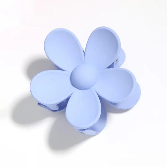 Hair Clip-Flower Hair Clip Blue